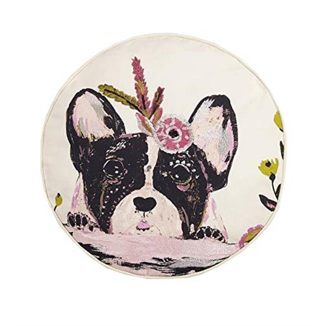 Makers Collective Embroidered Cotton Throw Pillow