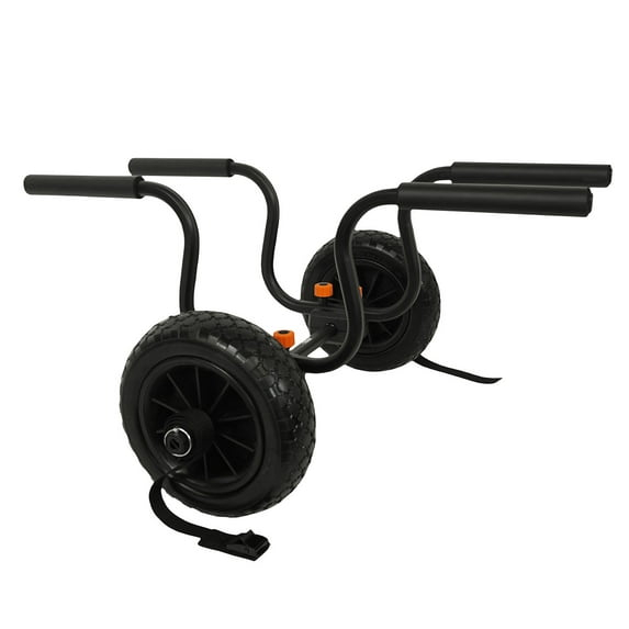 Pelican, Deluxe Cart for Canoe, Kayak and SUP, Black