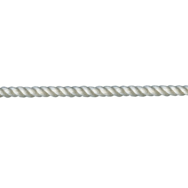 Pepperell Natural Cotton Craft Rope: 3-Ply, 0.25 inches x 18 feet