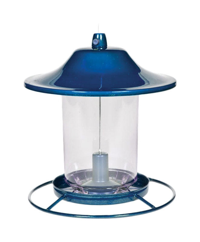 Perky-Pet Wild Bird 2 lb Metal/Plastic Panorama Bird Feeder 1 ports (Case of 2)