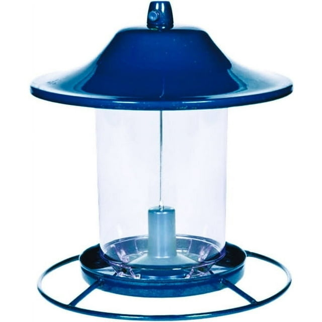 Perky-Pet Wild Bird 2 lb Metal/Plastic Panorama Bird Feeder 1 ports (Case of 2)