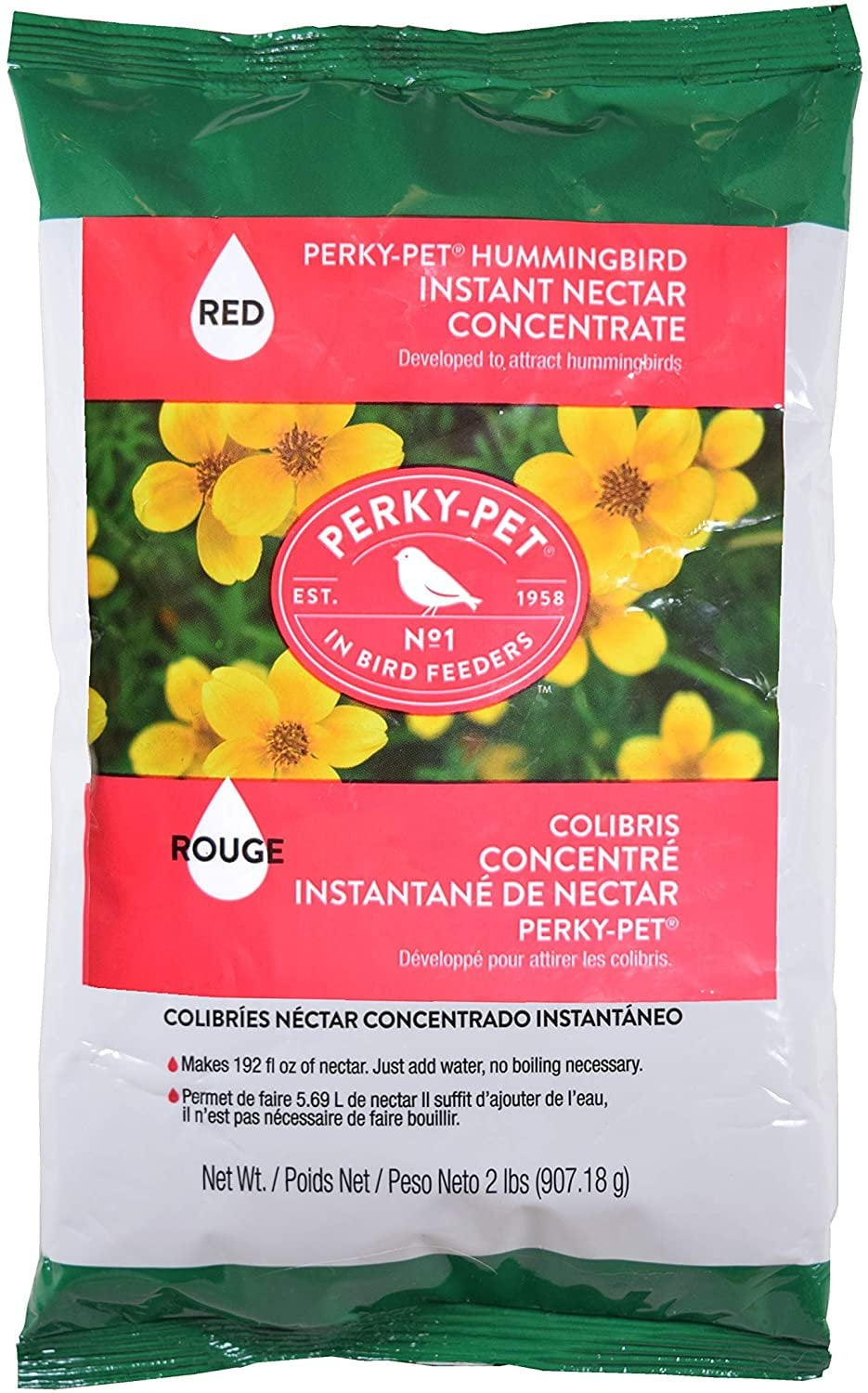 Perky-Pet Hummingbird Sucrose Instant Nectar Concentrate 2 lb
