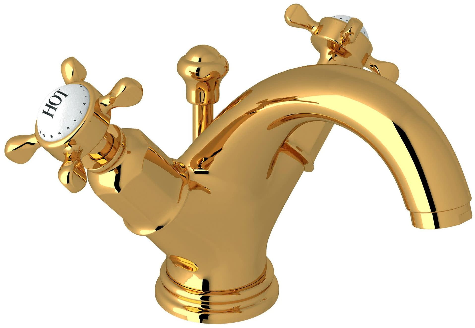 Edwardian Two Handle Lavatory Faucet