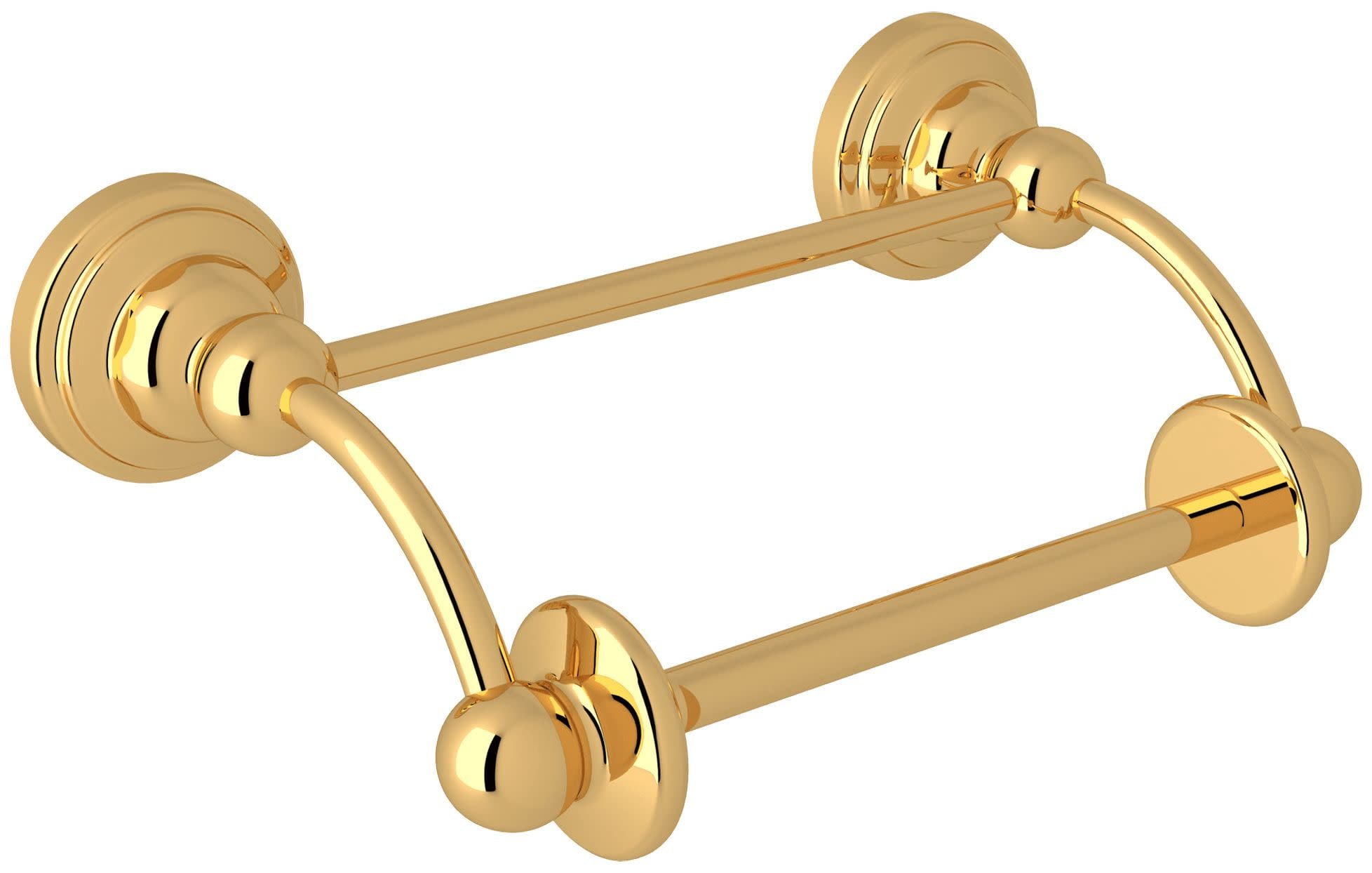 Edwardian Toilet Paper Holder With Lift Arm