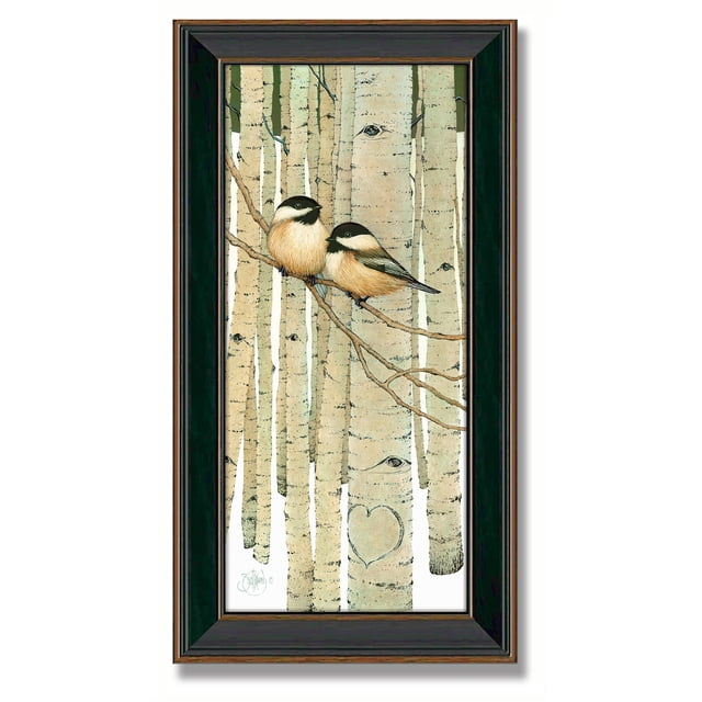 Personal-Prints Love Birds Framed Canvas Art