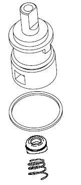 Pfister 131281 Hot And Cold Stem For Faucet