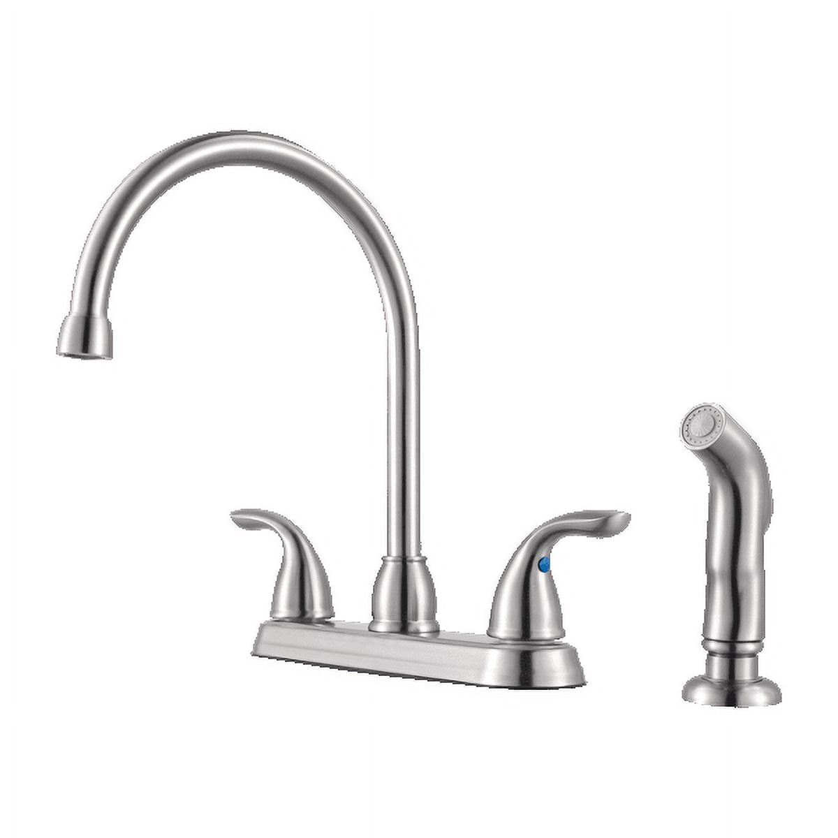 Stainless Steel High Arc Kitchen Faucet with Pull-out Spray