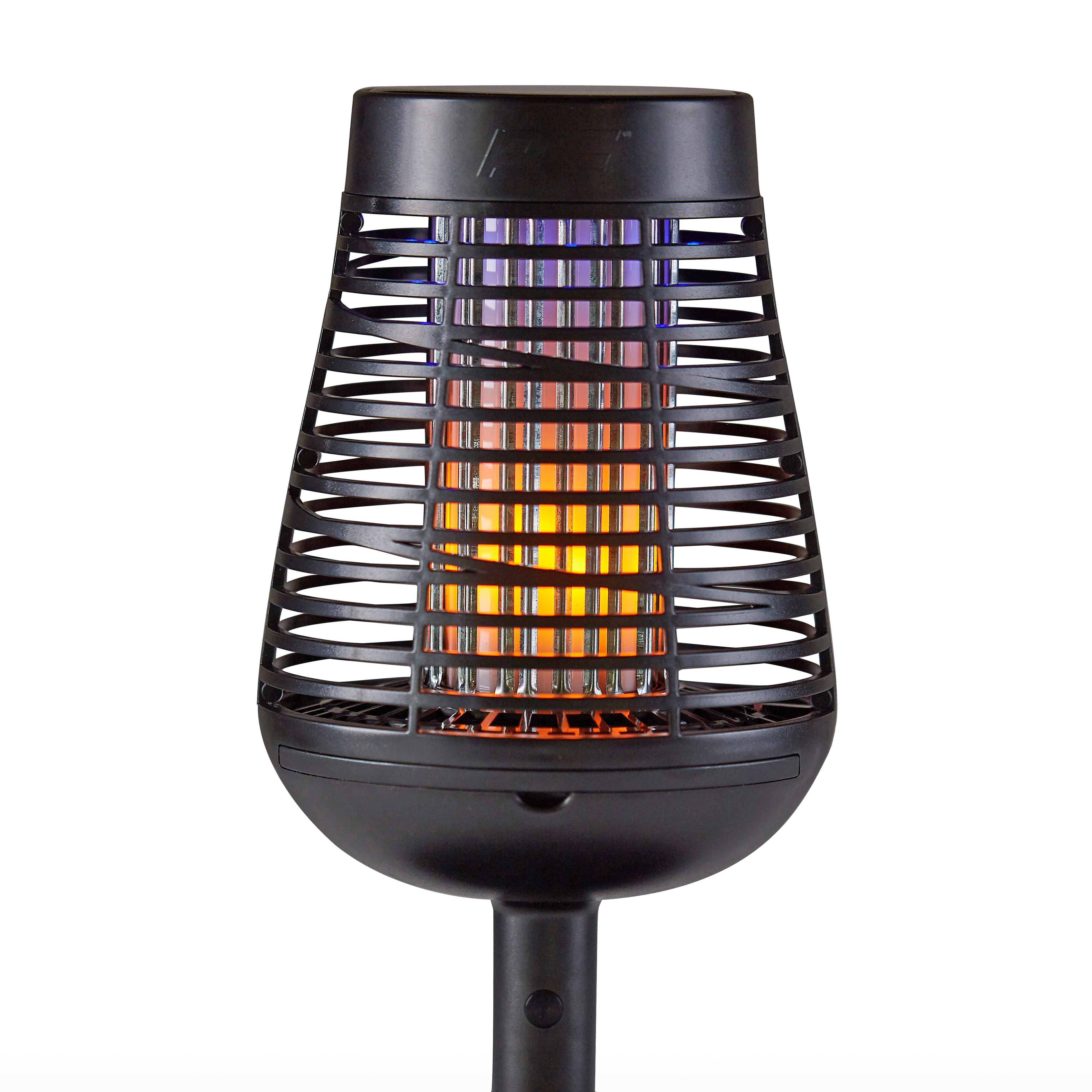 PIC Pic Flickering Flame Solar Bug Zapper Insect Killer Torch