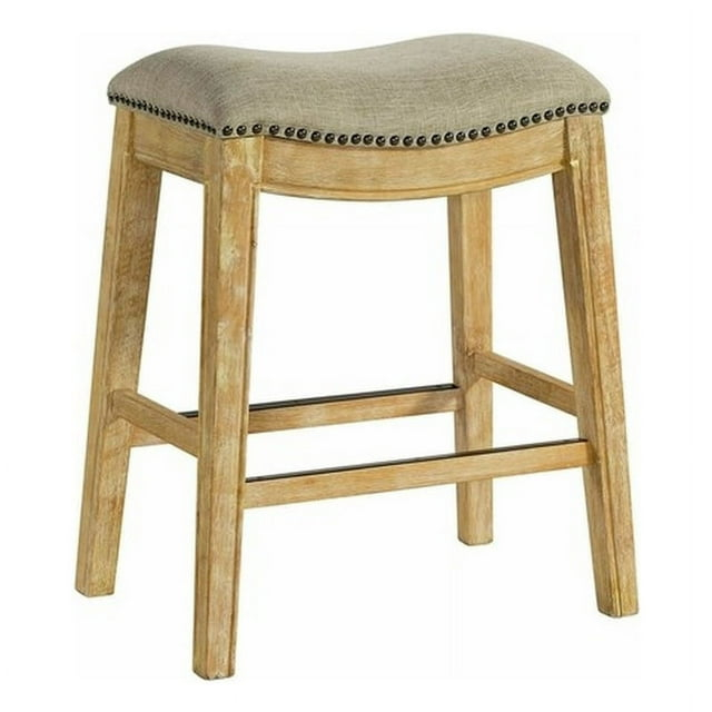 Picket House Furnishings Fern 24" Counter Stool in Natural