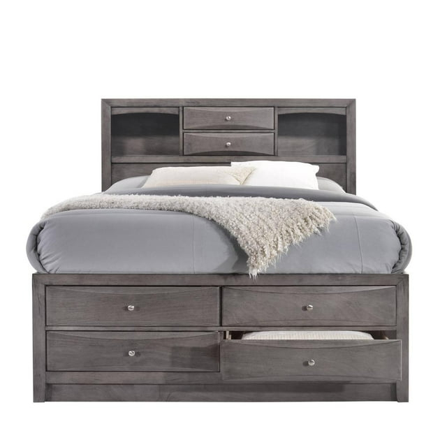 Picket House Furnishings Madison Storage Bedroom Set, Multiple Sizes, Multiple Finishes, Multiple Configurations