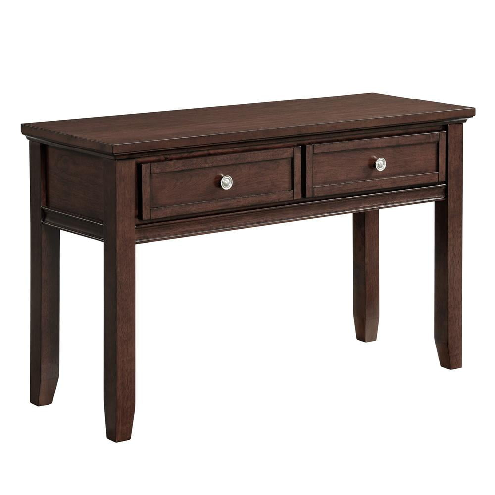 Picket House Furnishings Rouge Sofa Table in Cherry