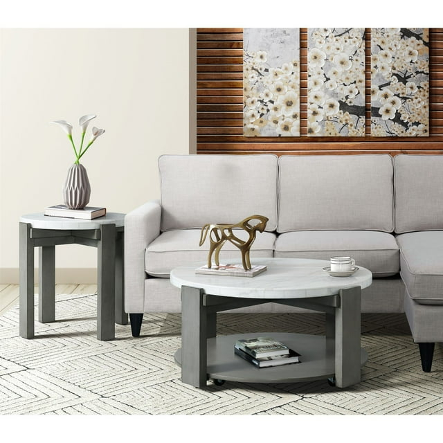 Picket House Furnishings Rysa Coffee Table in Grey