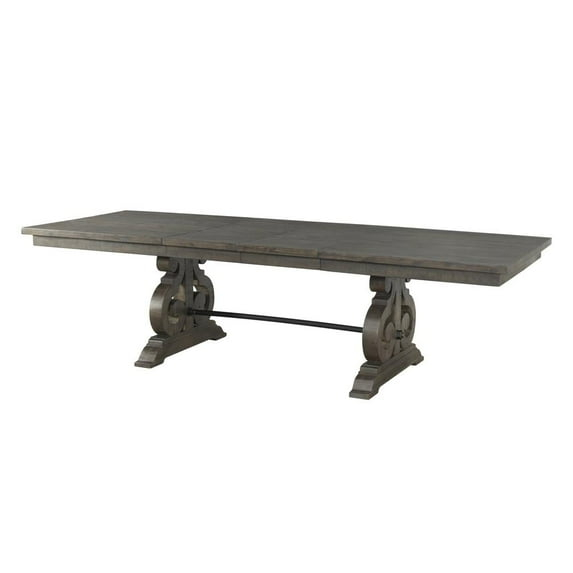 Picket House Furnishings Stanford Dining Table in Dark Ash
