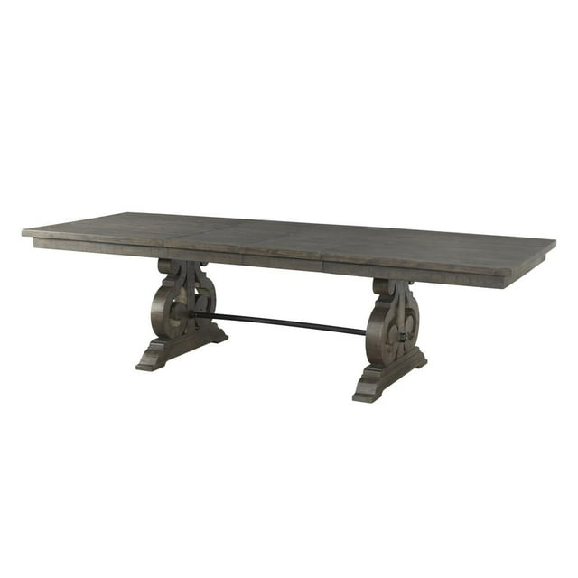 Picket House Furnishings Stanford Dining Table in Dark Ash