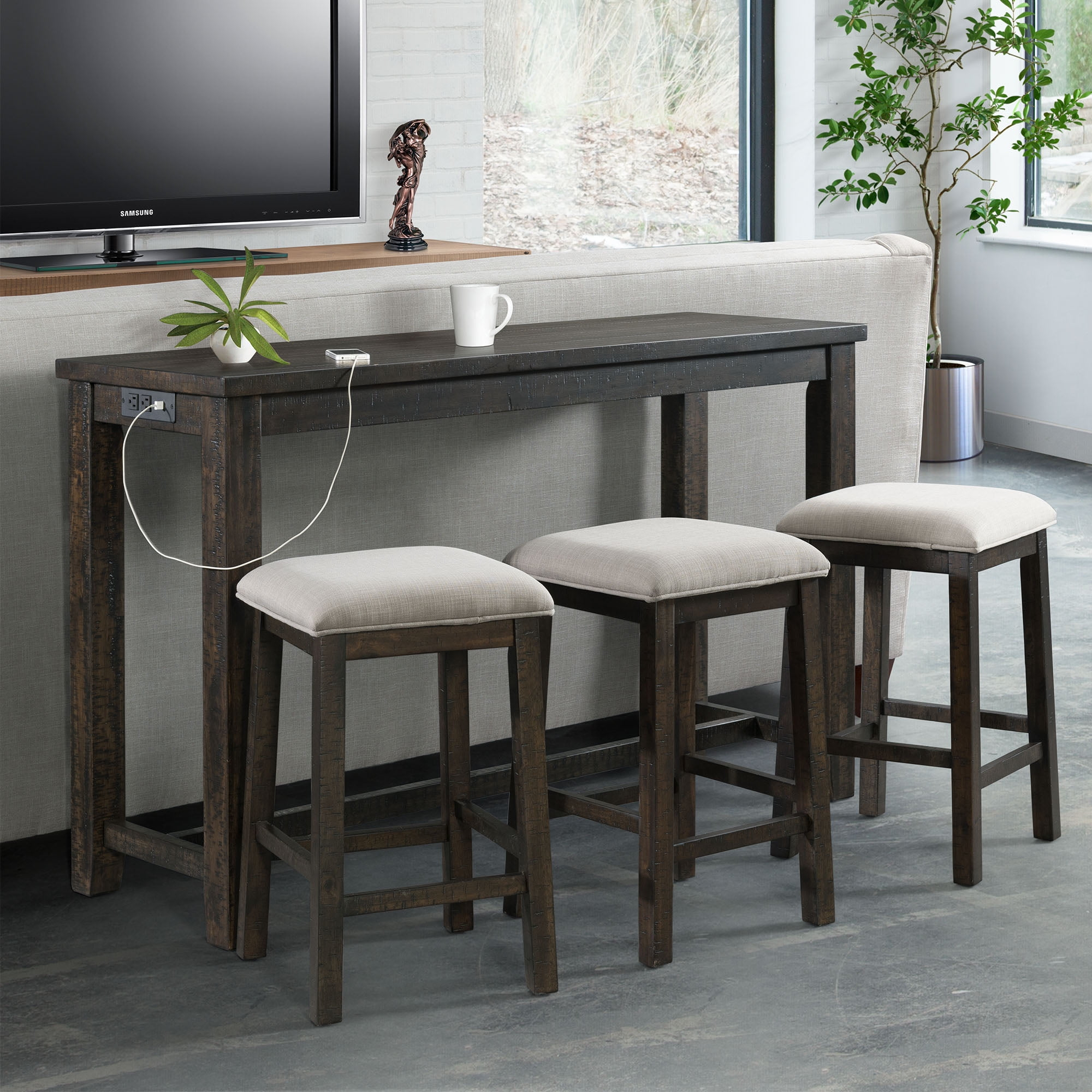 Picket House Furnishings Stanford Multipurpose Bar Table Set