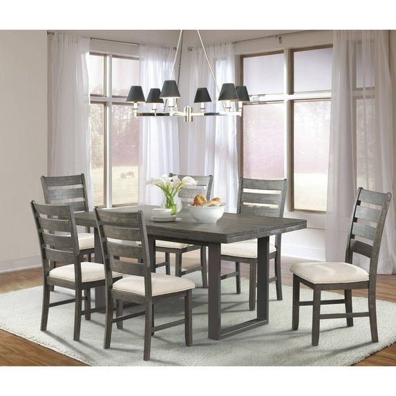 Picket House Furnishings Sullivan 7-Piece Dining Set with Table and 6 Side Chairs