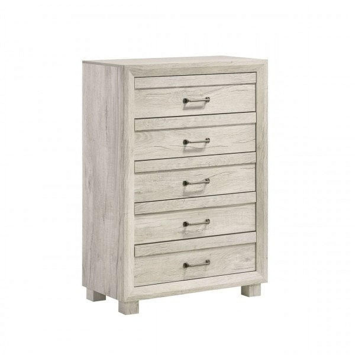 Picket House Furnishings Tarrant 2-Drawer Nightstand with USB in White