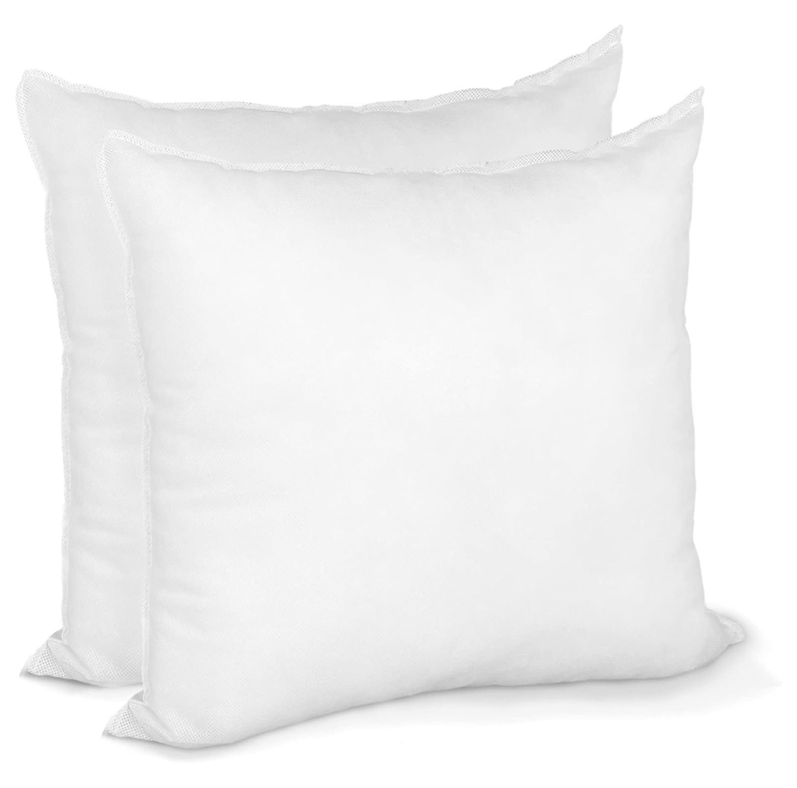 CodYinFI Pillow Insert 16" x 16" Polyester Filled Premium Fabric Cover (2 Pack)