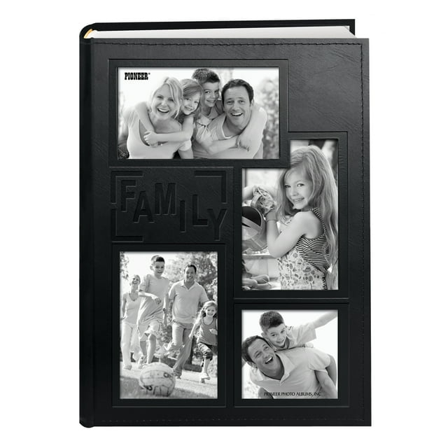 Pioneer Photo Albums Family Collage Frame Cover 300 pkt 4x6 Photo Album