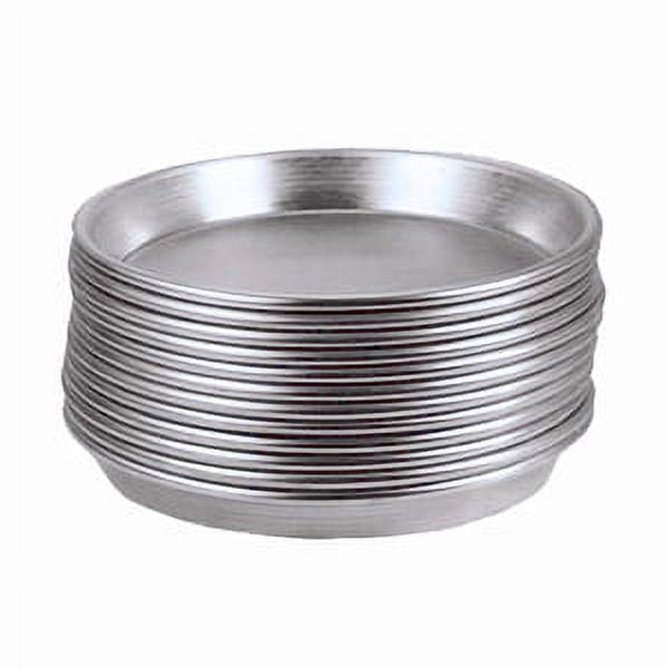 Pizza Pan Tapered/Nesting 16 Dia. 1 Deep Solid 18Gauge Aluminum
