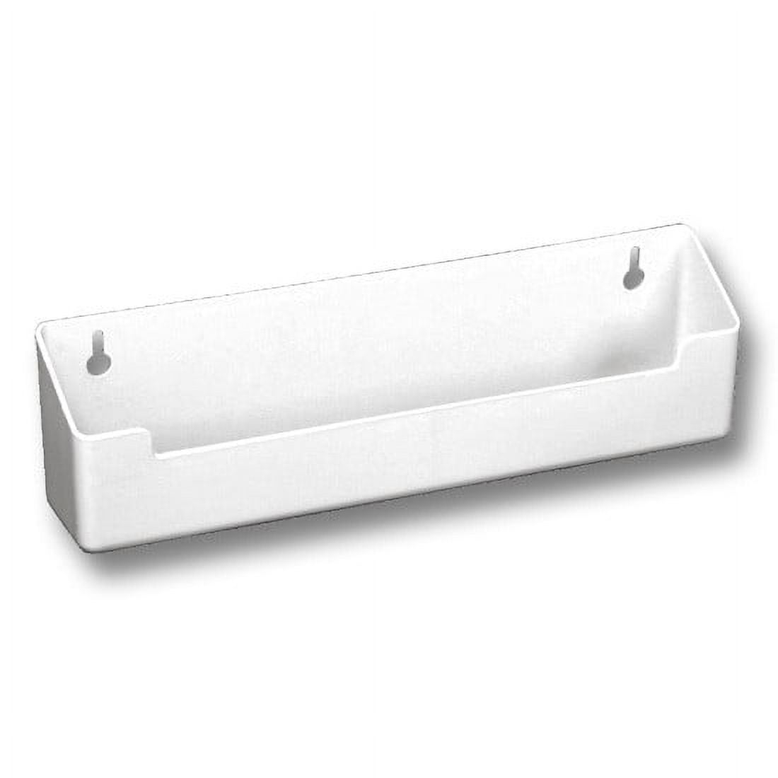 Plastic Sink Front Tray White 3" Height, 11" Width, 1-5/8" Depth Recommended screw - 0.TPC06…