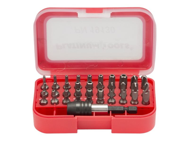 Platinum Tools - 19130C - 30 Piece Security Bit Set. Cla