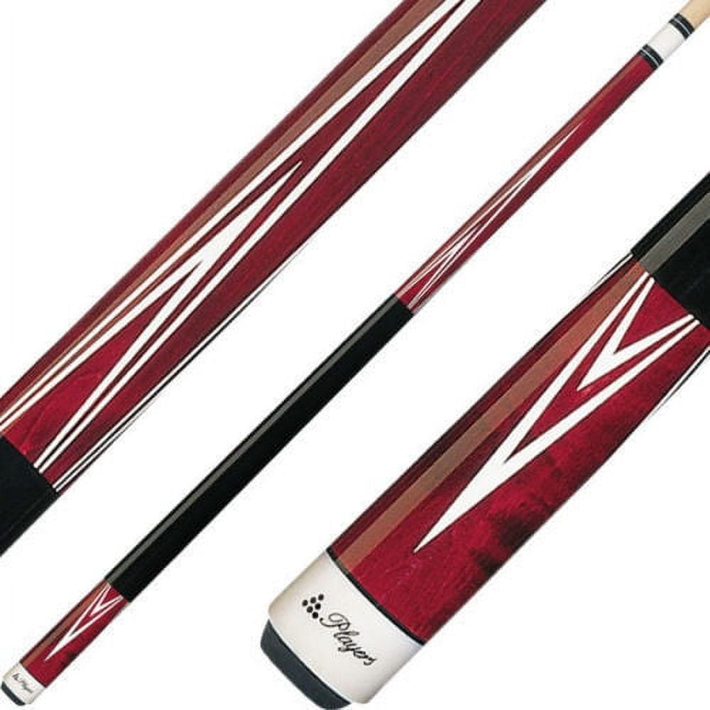 Players 2.6' Iron Clad Birdseye Maple Playing Pool Cue