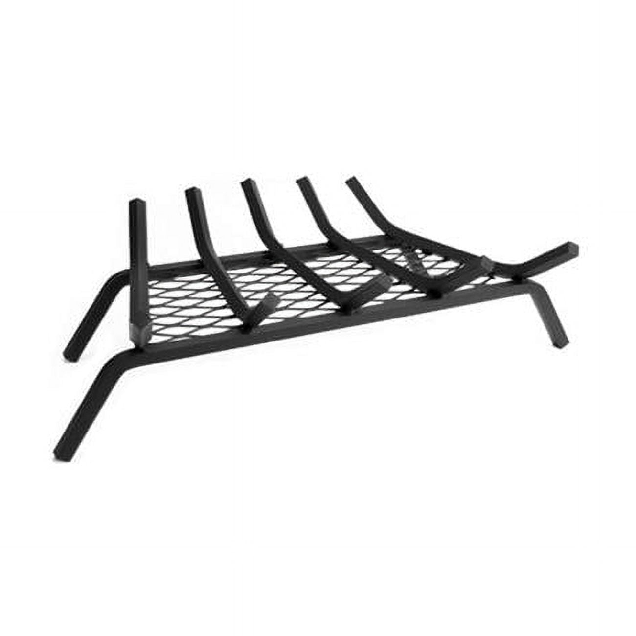 Pleasant Hearth 4012894 6 in. Black Steel Fireplace Grate