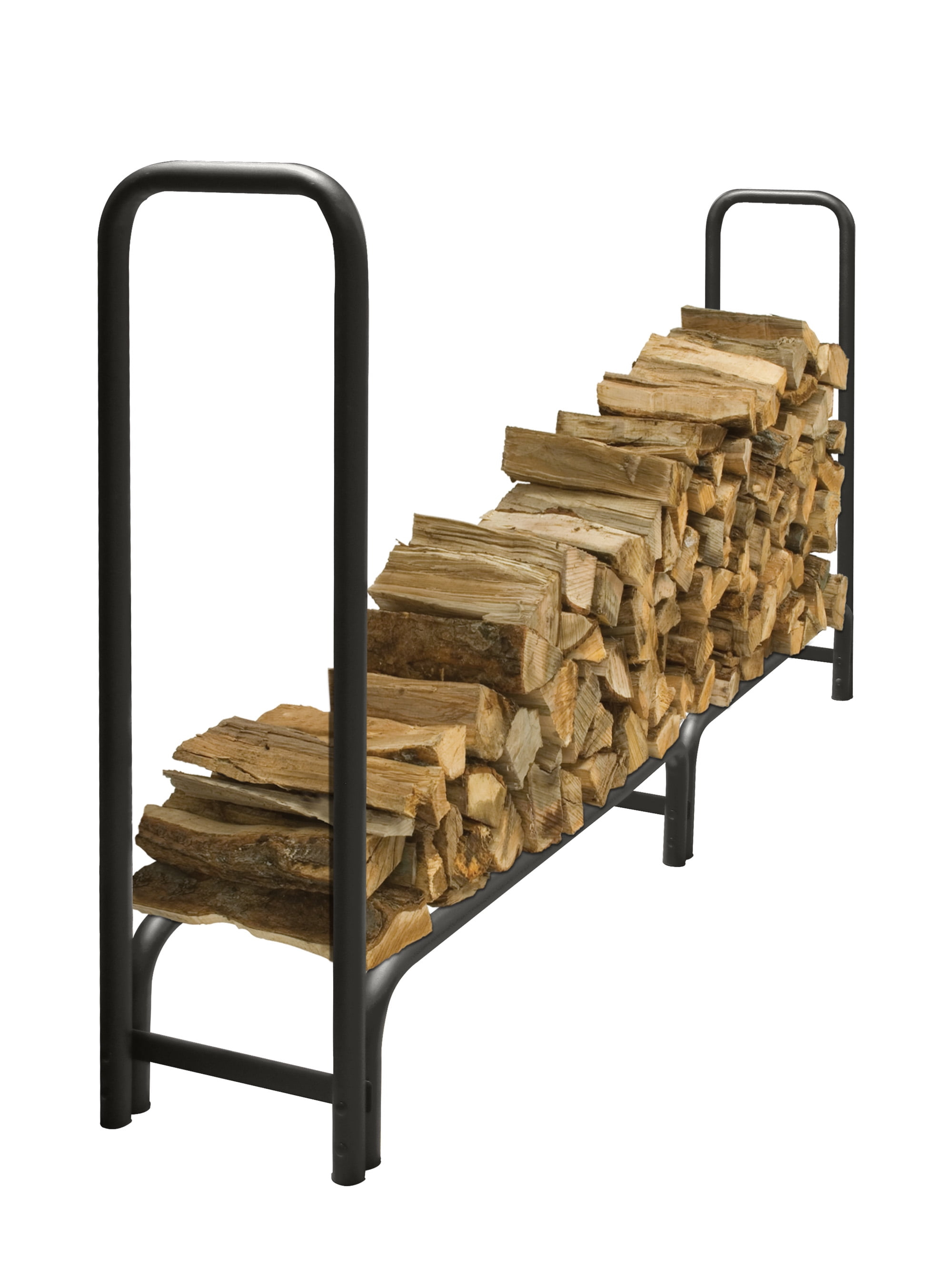 Pleasant Hearth LS938-96 8-Ft Heavy Duty Outdoor Log Rack