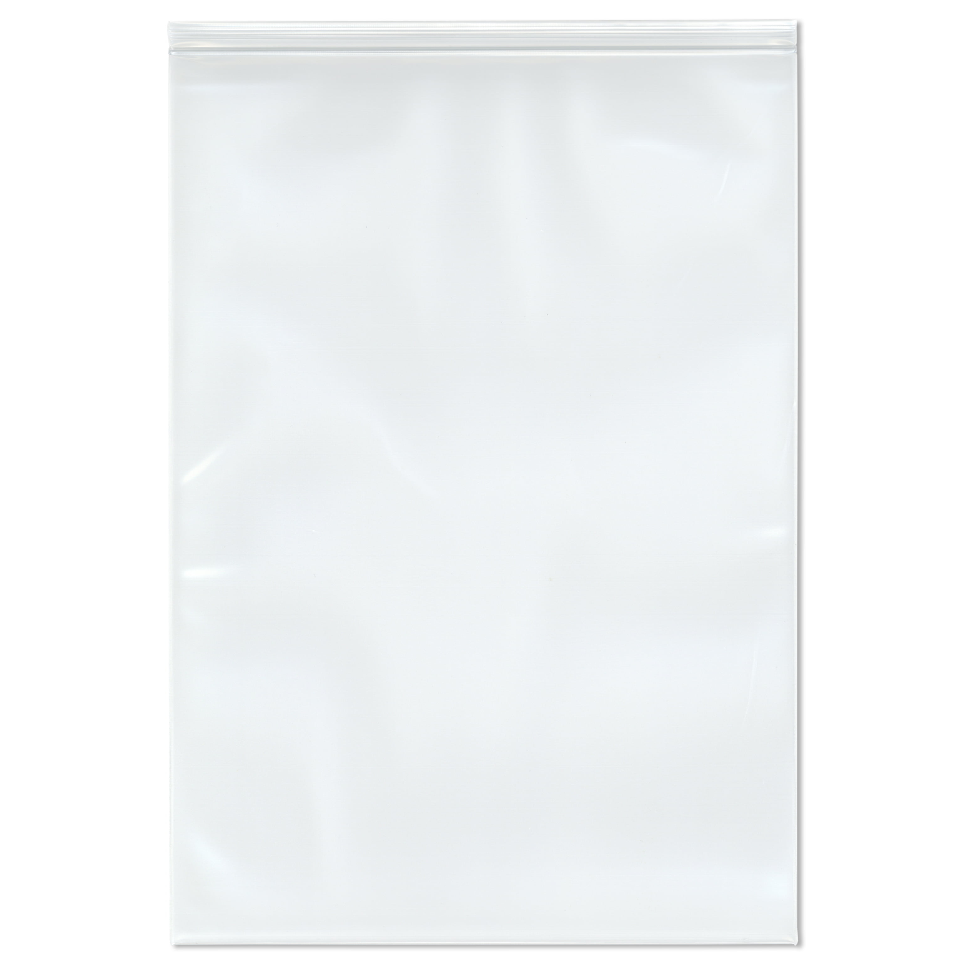 Plymor 14" x 20" (Pack de Bolsas de Plástico Resellables con Cremallera de Servicio Industrial 50), de 6 Mil