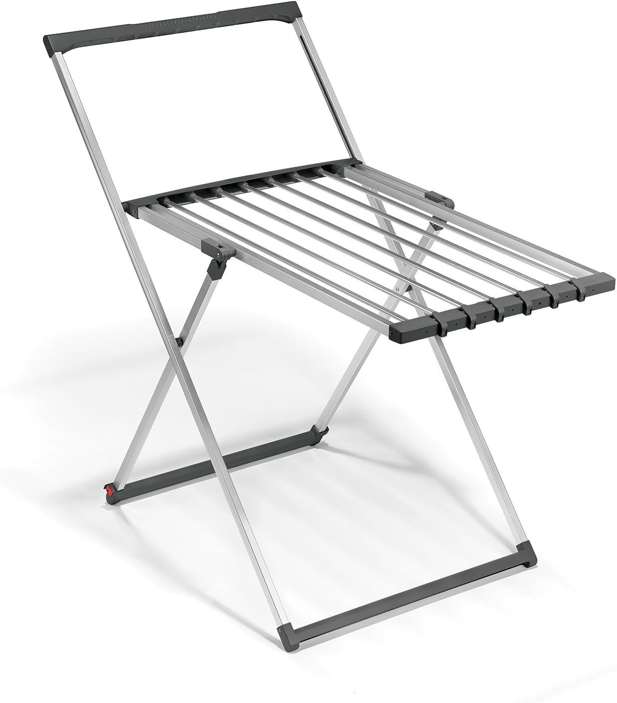 Polder 43 in. H X 24 in. W X 44 in. D Aluminum Collapsible Clothes Drying Rack