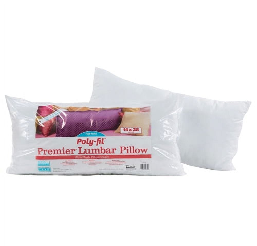 Poly-Fil® Premier™ Lumbar Pillow Inserts by Fairfield™, 14" x 28"