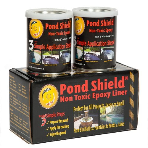 Pond Armor SKU-SKYBLUE-QT-R Pintura Epoxídica Pond Shield No Tóxica 1,5 Cuartos, Azul Cielo