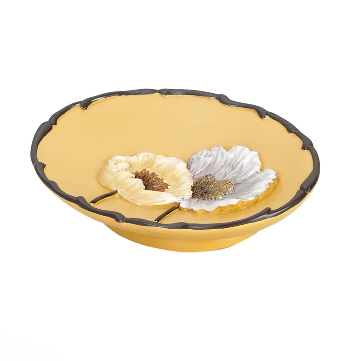 Popular Bath Poppy Fields Collection Soap Dish, Pastel Moss