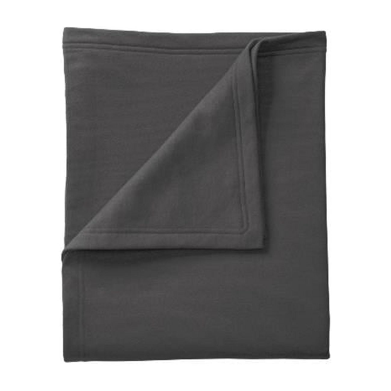 Port & Company Core Fleece Sweatshirt Blanket - Charcoal