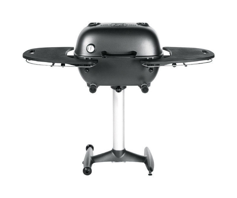 Portable Kitchen PK360 Charcoal 54 in. W Black Grill & Smoker
