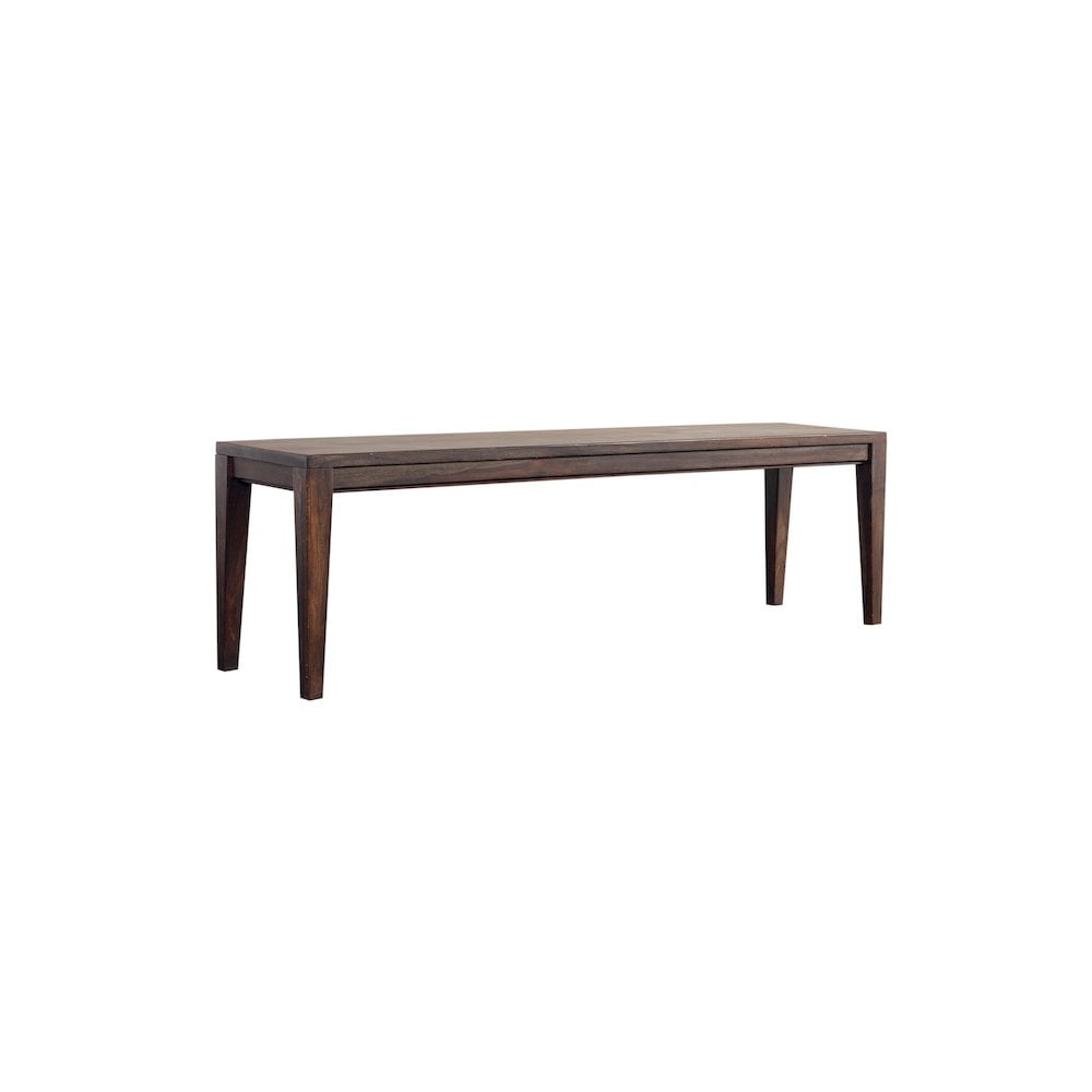 Porter Designs Fall River Solid Sheesham Wood Dining Bench - Gray.