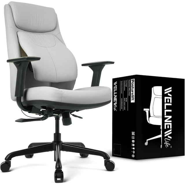Posturelift Ergonomic Office Chair, Pebble Grey