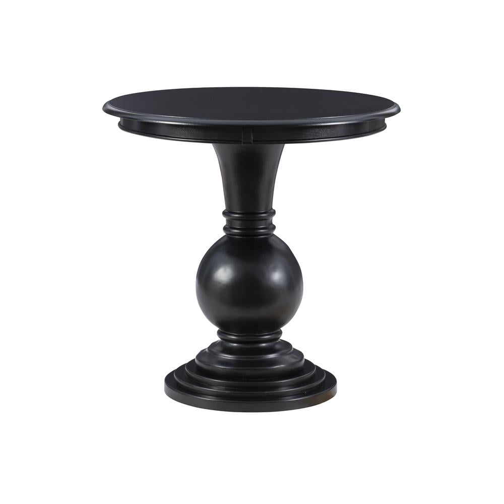 Powell Adeline Round Accent Table Black