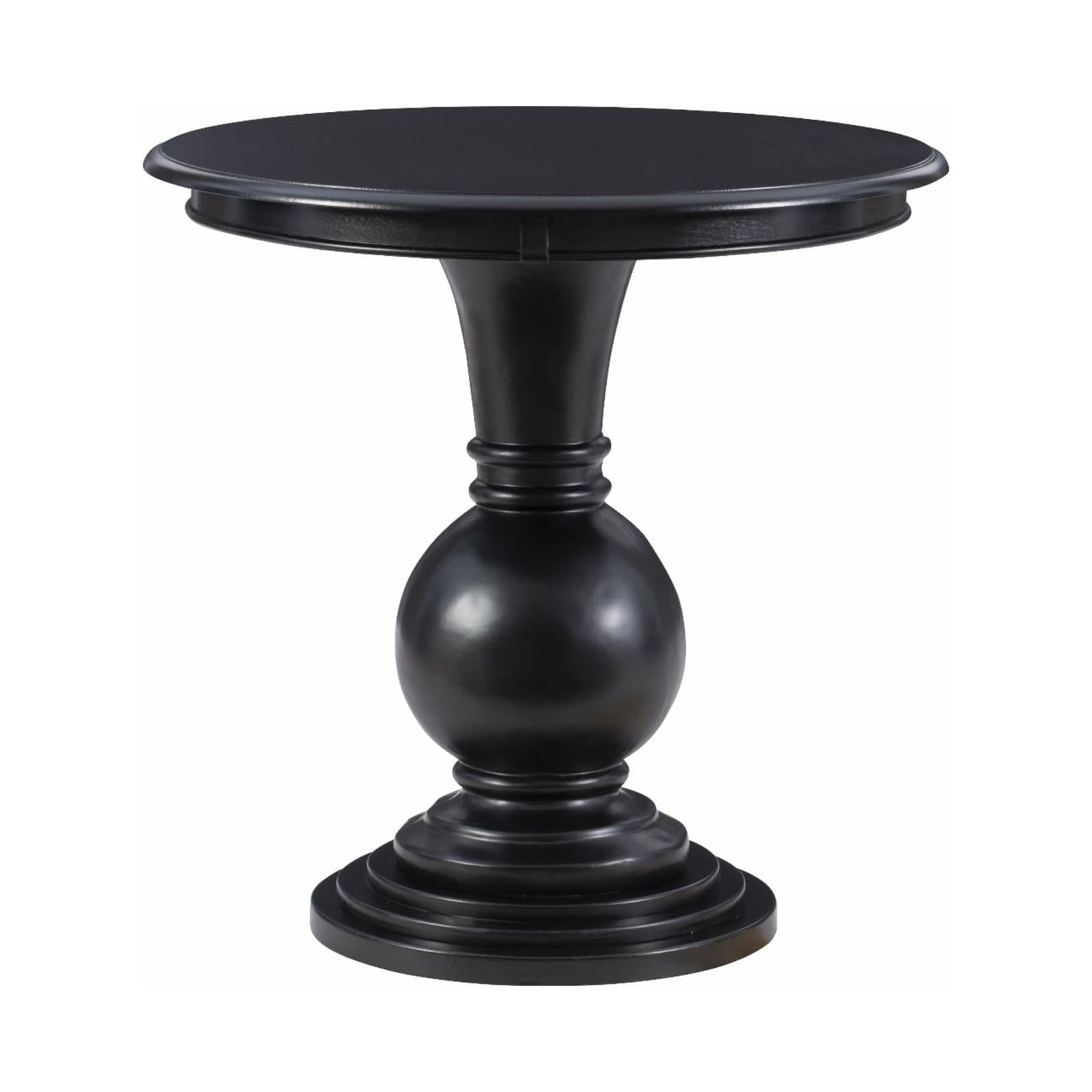 Powell Adeline Round Accent Table Black