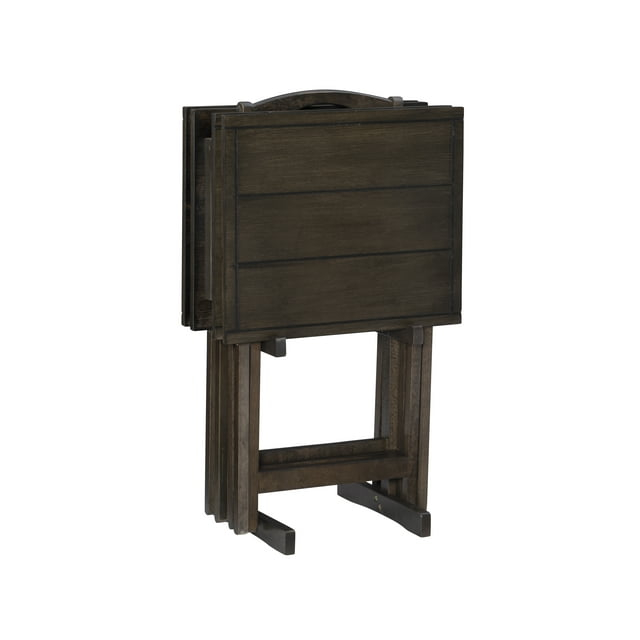 Lisbon Tray Tables, Grey