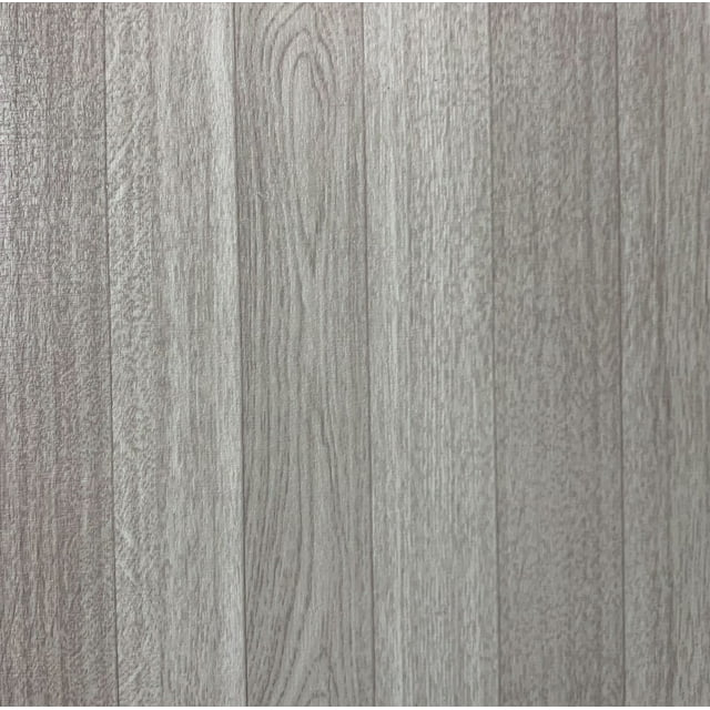 PowerSellerUSA Vinyl Self Adhesive Floor Tiles, 100 Pcs 12x12 inches with 1.2 mm Thickness Contemporary Design Peel and Stick Floor Tile Stickers, Square Flooring Tiles for Kitchen, Silver Planks