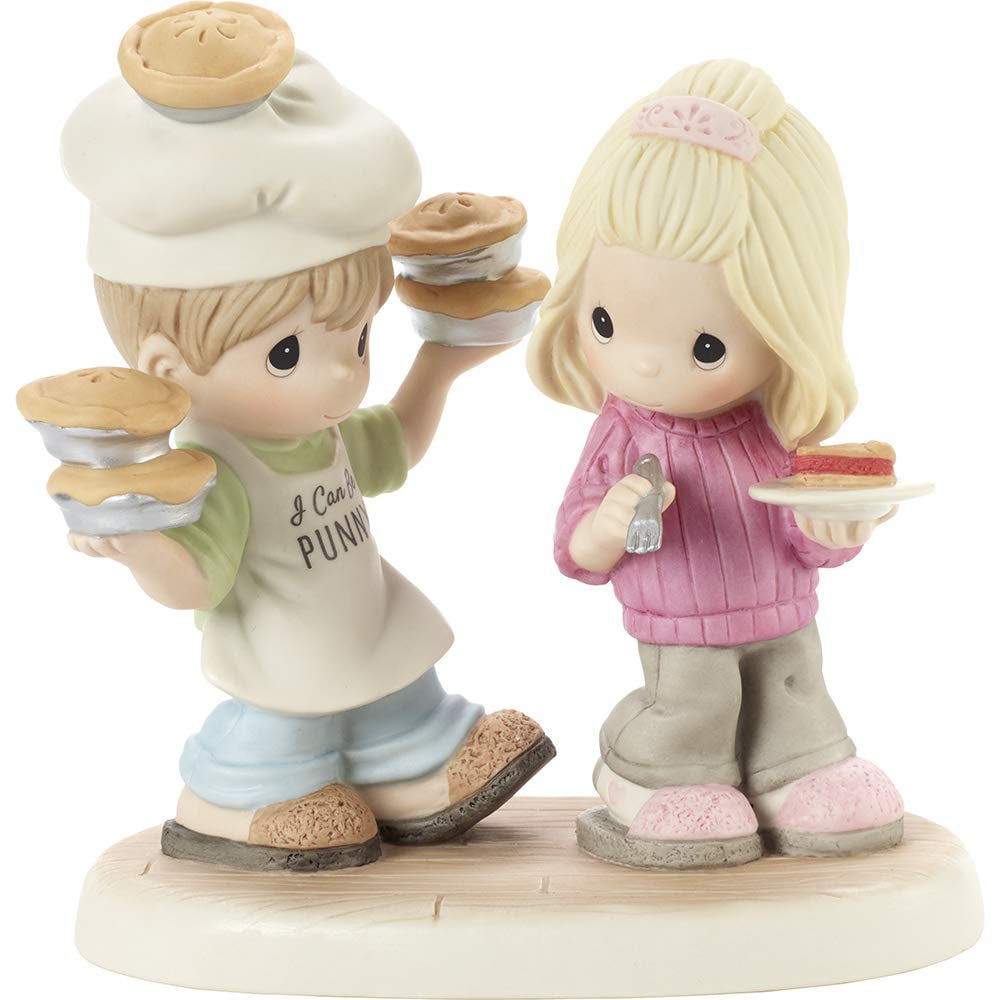 Precious Moments I Only Have Pies For You Bisque Porcelain Figurine