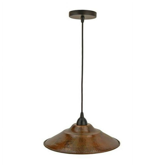 Premier Copper Products L400DB 3 in. Pendant Light Hand Hammered Copper
