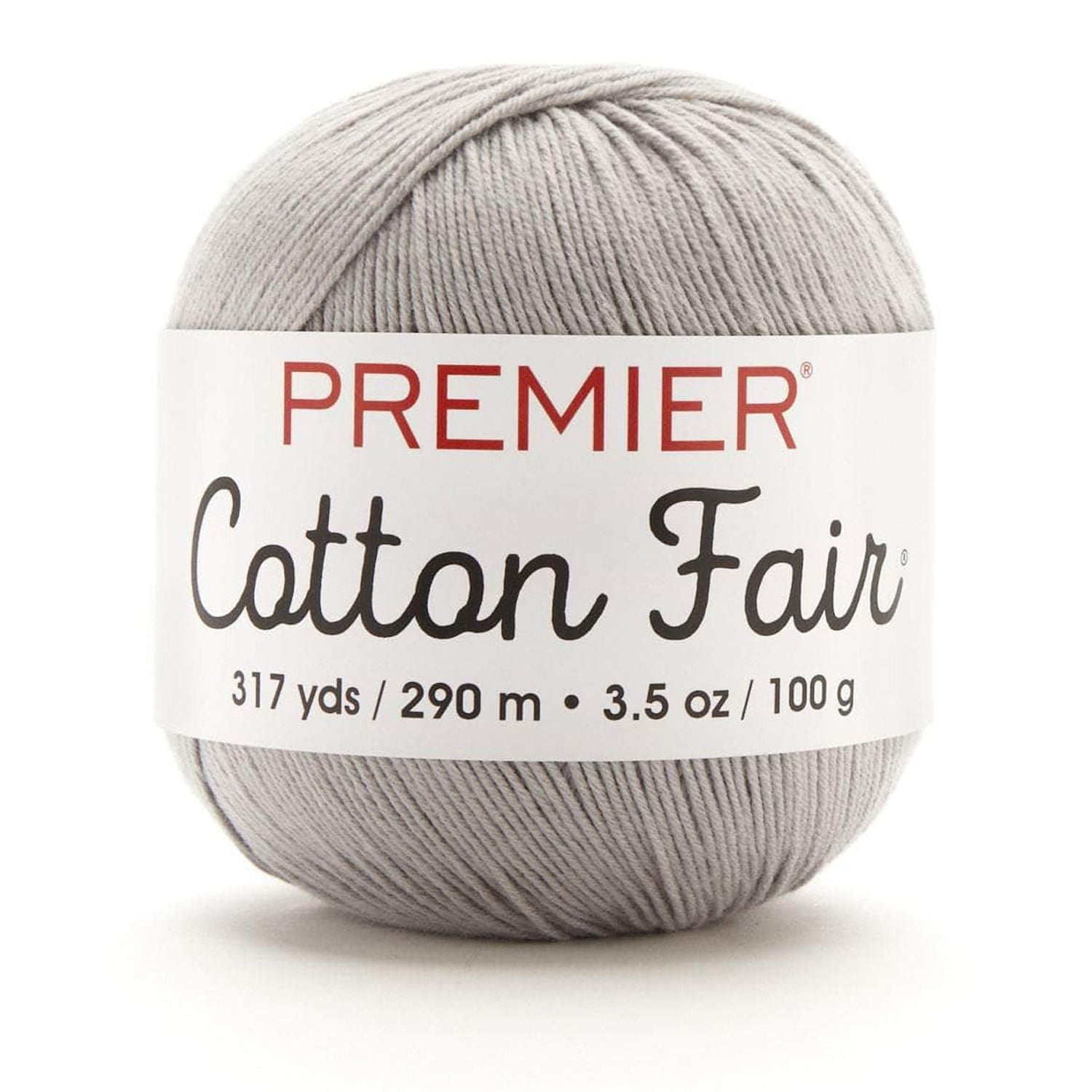 Premier Cotton Fair Yarn-Silver