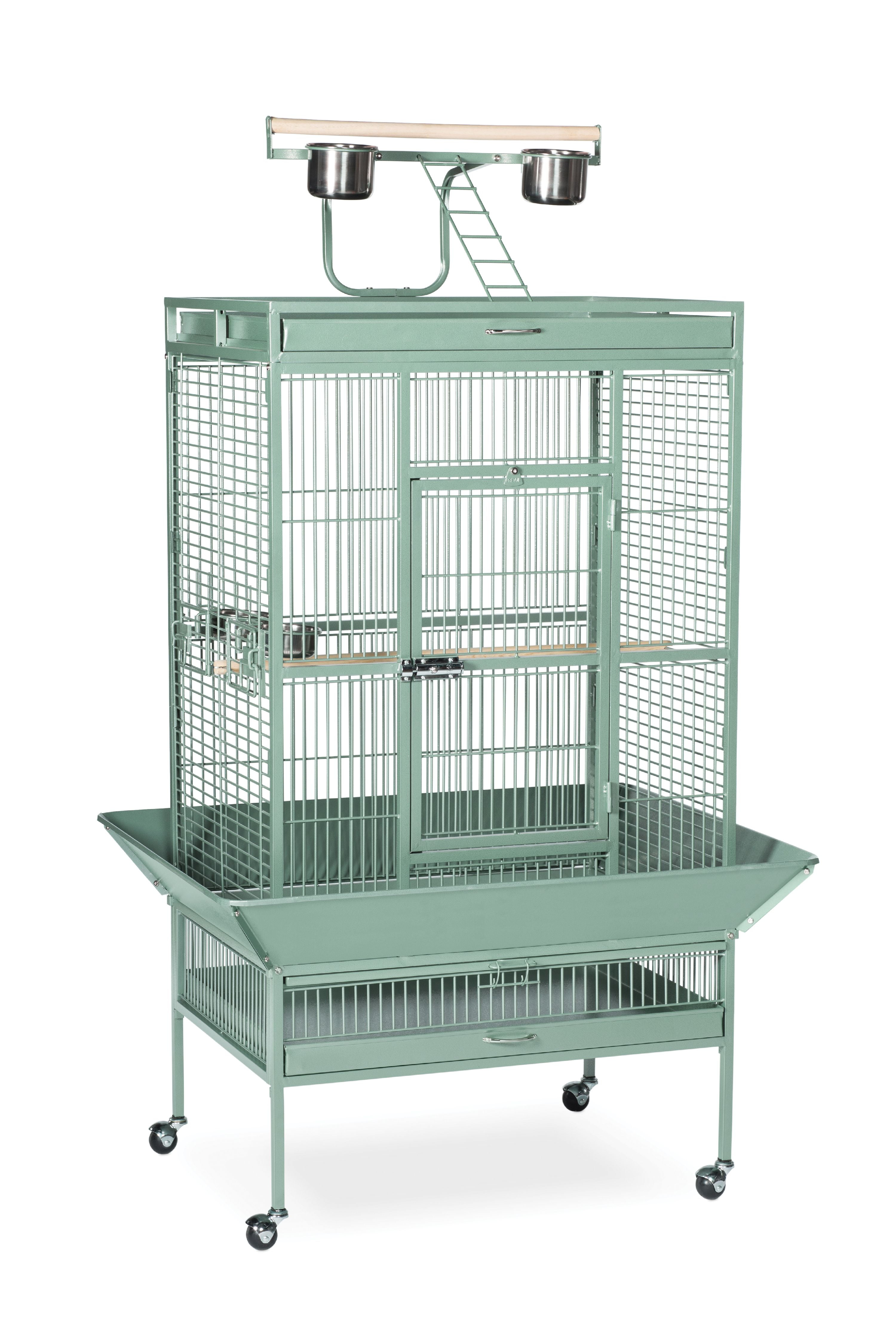 Prevue Pet Products Select Wrought Iron Sage Green Bird Cage
