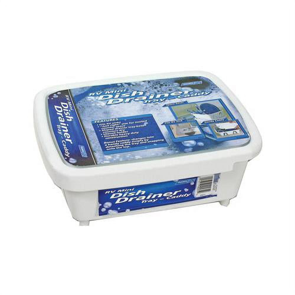 (Price/EA)Camco 43511 Marine Mini Dish Drainer w/Tray