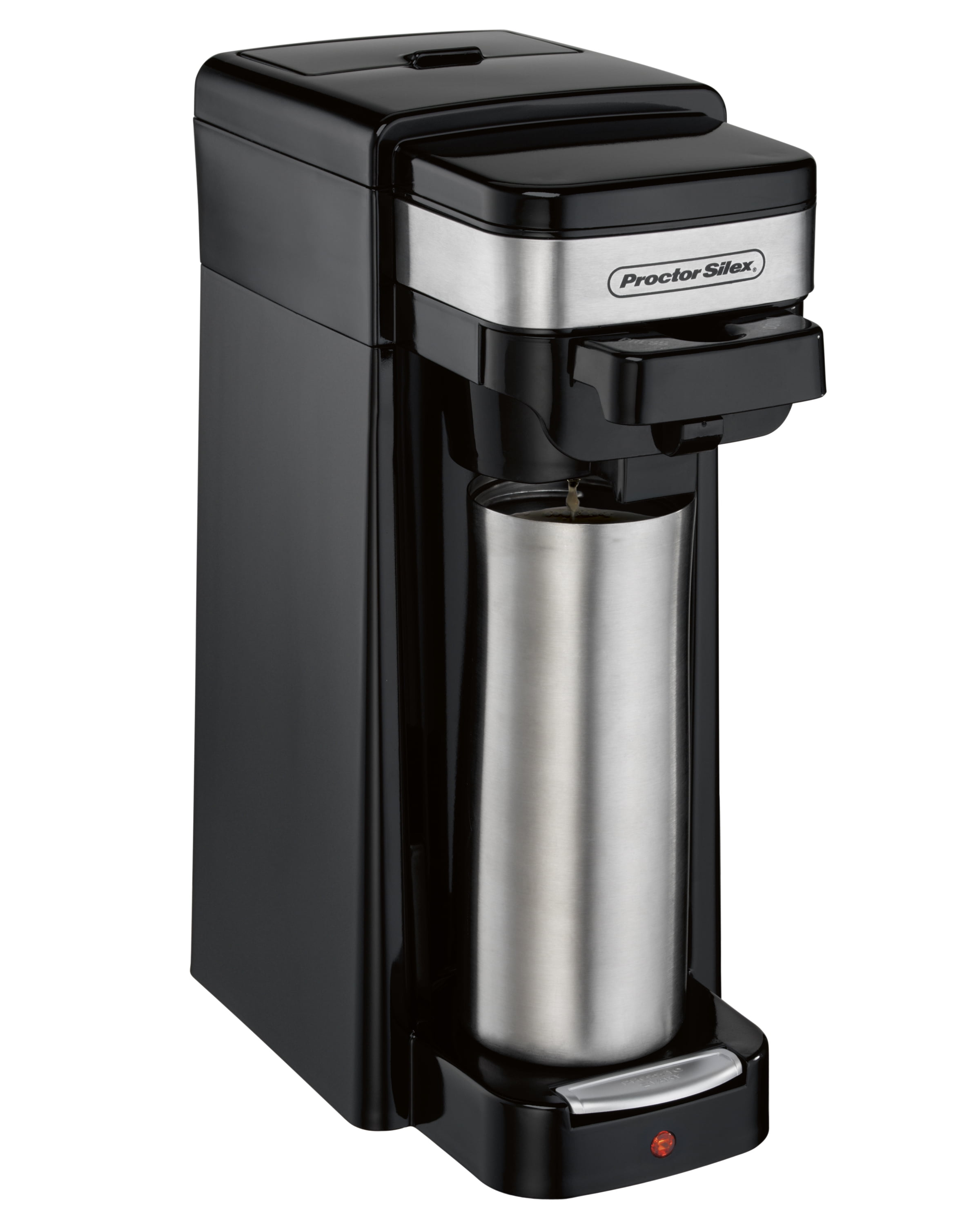 Proctor Silex Single Serve Coffee Maker Compatible w/ K-Cup Pods or Grounds  (Used)