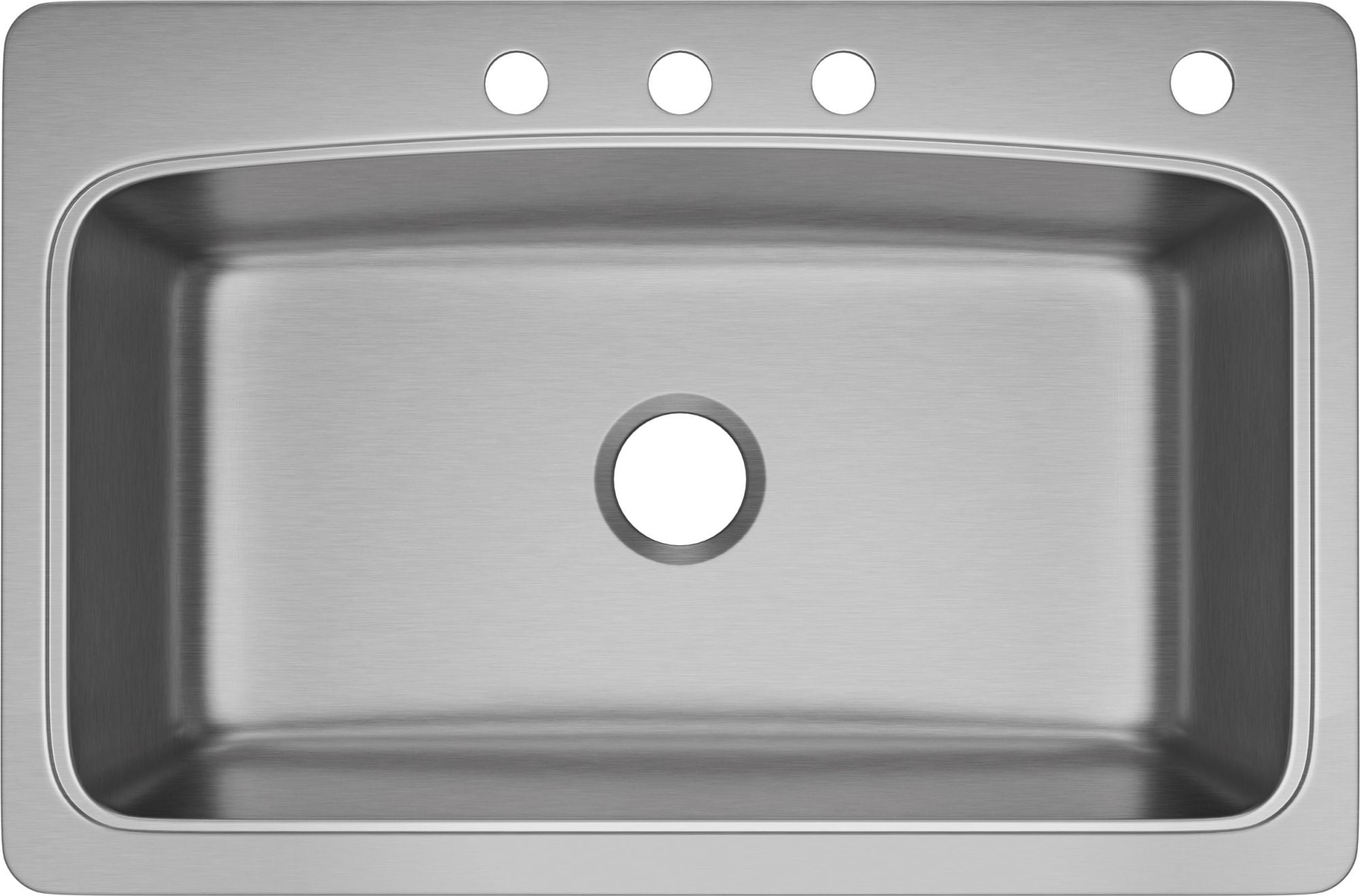22.0625'' L Drop-In Single Bowl Stainless Steel Kitchen Sink