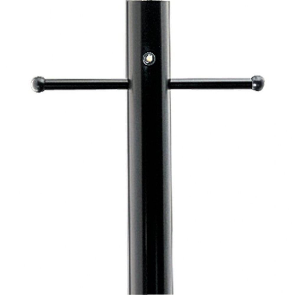 Progress Lighting P5391pc 7 Foot Aluminum Outdoor Light Post - Black